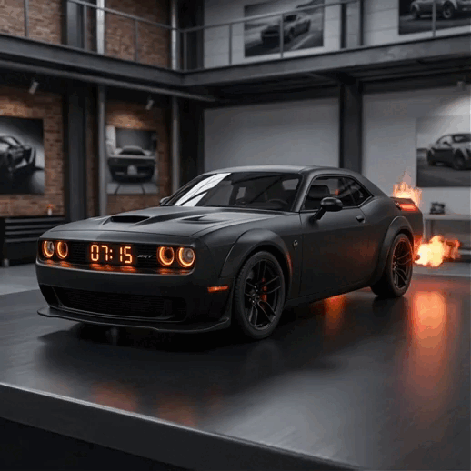 Limited Edition —Inspired by the Iconic-Muscle Car — Built for Your Morning Adrenaline