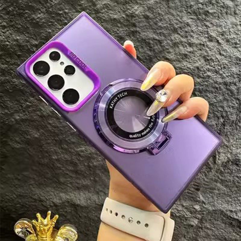 Magnetic Invisible Stand Case for Samsung